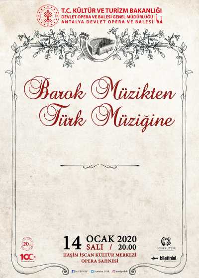 Barok Müzikten Türk Müziğine, Antalya Devlet Opera ve Balesi